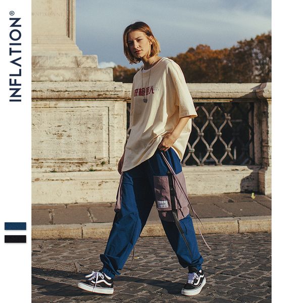 inflation men's side pockets cargo harem pants 2019 hip hop casual male joggers trousers fashion streetwear jogger pants 9350s y1907300, Black
inflation men's side pockets cargo harem pants 2019 hip hop casual male joggers trousers fashion streetwear jogger pants 9350s y1907300, Black