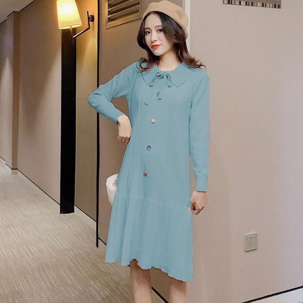 2019 new arrive winter maternity dress woman brief knitting cotton large size dresses pregnant woman dress md-01754, White
2019 new arrive winter maternity dress woman brief knitting cotton large size dresses pregnant woman dress md-01754, White