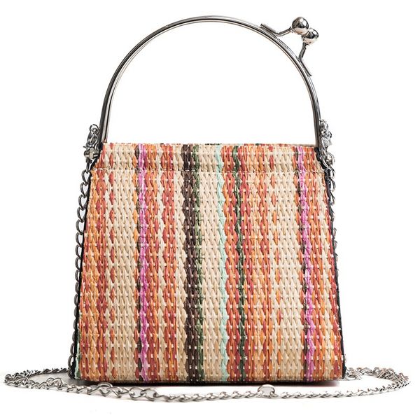 open pocket new summer beach bag wild straw diagonal cross-stitch woven female chain bag
open pocket new summer beach bag wild straw diagonal cross-stitch woven female chain bag