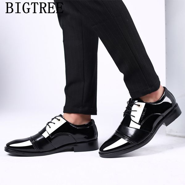 business shoes men oxford leather wedding shoes men formal sapato social masculino couro scarpe uomo eleganti zapatos, Black
business shoes men oxford leather wedding shoes men formal sapato social masculino couro scarpe uomo eleganti zapatos, Black