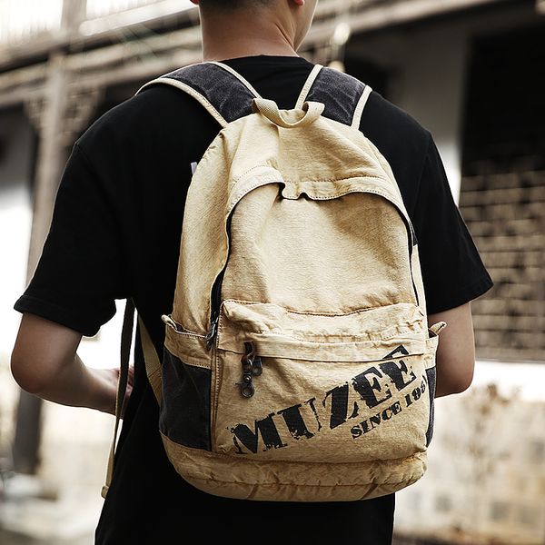 vintage canvas lapbackpack men usb charging port college school backpack durable travel lapfit for 15.6 inch
vintage canvas lapbackpack men usb charging port college school backpack durable travel lapfit for 15.6 inch