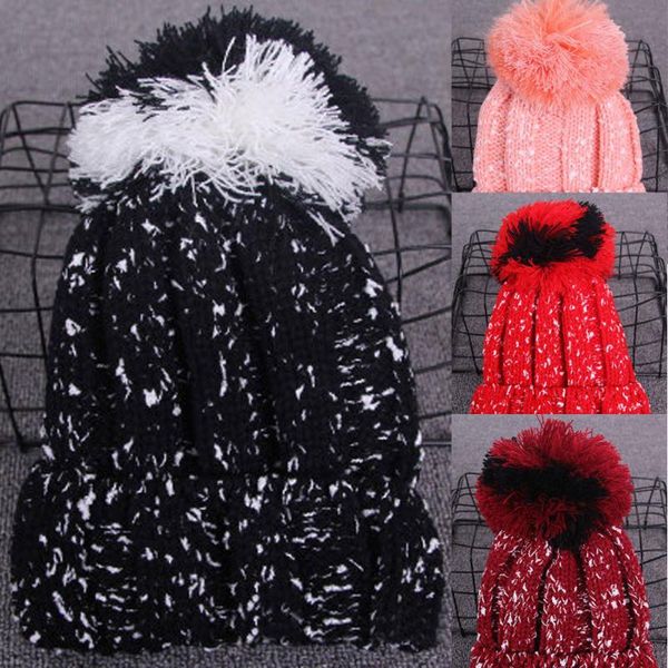 мода зимы женщин knit hat болл воротник set толстого теплая твердая earmuff hat, Black
мода зимы женщин knit hat болл воротник set толстого теплая твердая earmuff hat, Black