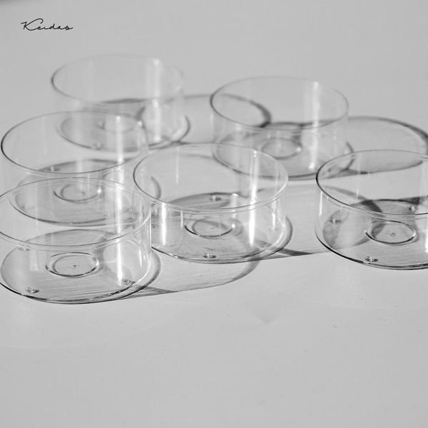 10 lot 57*23mm big clear plastic tealight cups round shape candle mold containers for wedding candles
10 lot 57*23mm big clear plastic tealight cups round shape candle mold containers for wedding candles