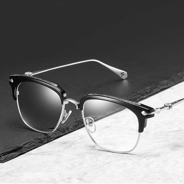 mens eyewear frames women optical glasses half handmade eye glasses frames myopia eyeglasses, Silver
mens eyewear frames women optical glasses half handmade eye glasses frames myopia eyeglasses, Silver
