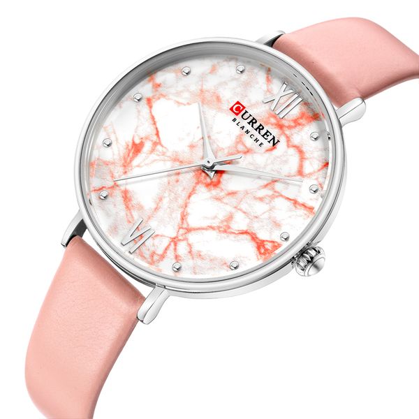 brand curren watches rose gold round dial for women's bracelet watches quartz sports waterproof watch with marbled pattern, Slivery;brown
brand curren watches rose gold round dial for women's bracelet watches quartz sports waterproof watch with marbled pattern, Slivery;brown