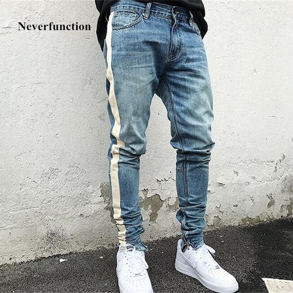 kanye west blue black skinny jeans men hip hop stripe ripped elastic slim fit jeans brand biker denim jogger design
kanye west blue black skinny jeans men hip hop stripe ripped elastic slim fit jeans brand biker denim jogger design