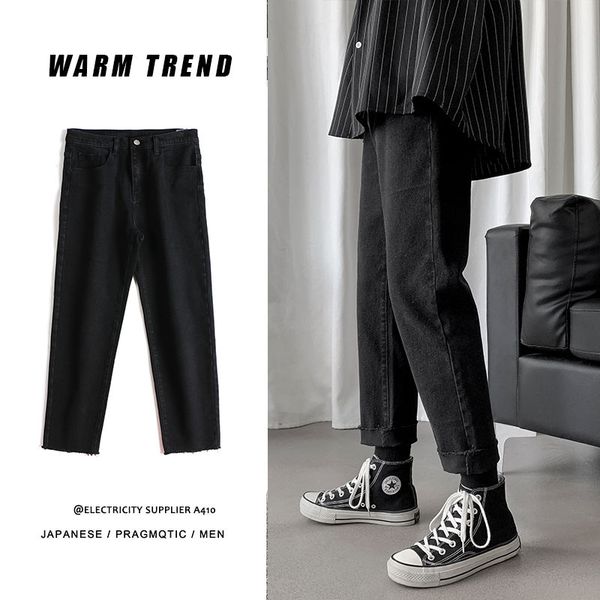spring summer straight jeans men's fashion washed solid color retro jeans pants men streetwear loose denim trousers mens s-2xl, Blue
spring summer straight jeans men's fashion washed solid color retro jeans pants men streetwear loose denim trousers mens s-2xl, Blue
