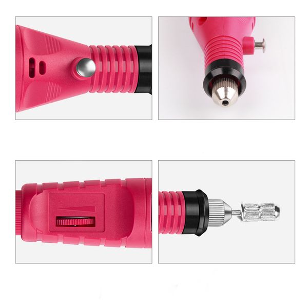 1 set 2 way rotate electric nail drill machine mix grits sanding band for manicure pedicure gel polish cuticle clean file
1 set 2 way rotate electric nail drill machine mix grits sanding band for manicure pedicure gel polish cuticle clean file