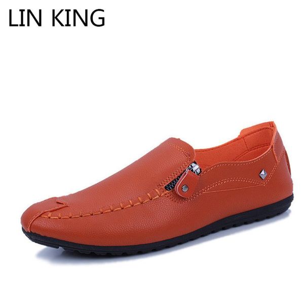 lin king comfortable sofe pu leather casual shoes massage light loafers slip on casual moccasin shoes solid lazy flats, Black
lin king comfortable sofe pu leather casual shoes massage light loafers slip on casual moccasin shoes solid lazy flats, Black