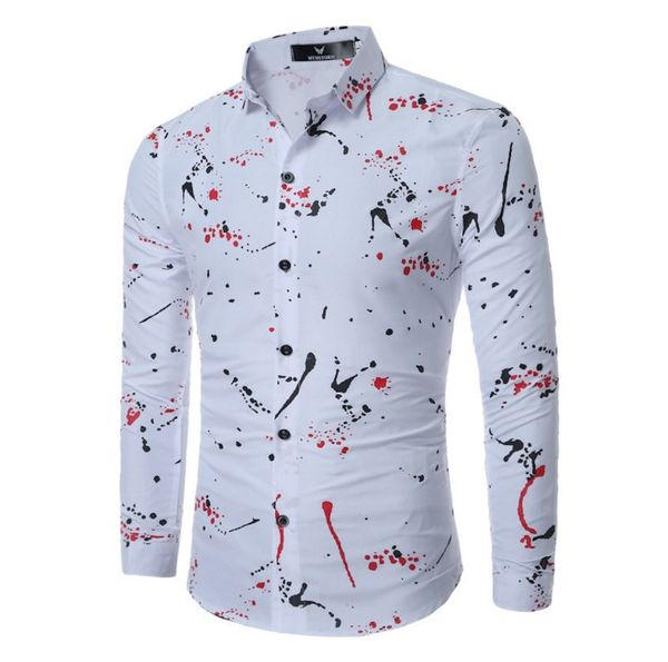 fashion print shirt turn-down collar slim fit shirts mens clothing 2019 new arrival summer men's long sleeve casual shirts, White;black
fashion print shirt turn-down collar slim fit shirts mens clothing 2019 new arrival summer men's long sleeve casual shirts, White;black