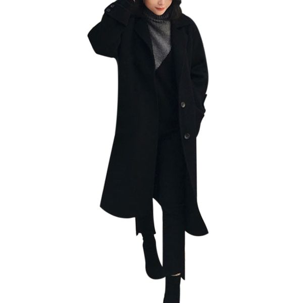 new fashion casual womens autumn winter jacket casual outwear parka cardigan slim coat overcoat coat women winter, Black
new fashion casual womens autumn winter jacket casual outwear parka cardigan slim coat overcoat coat women winter, Black