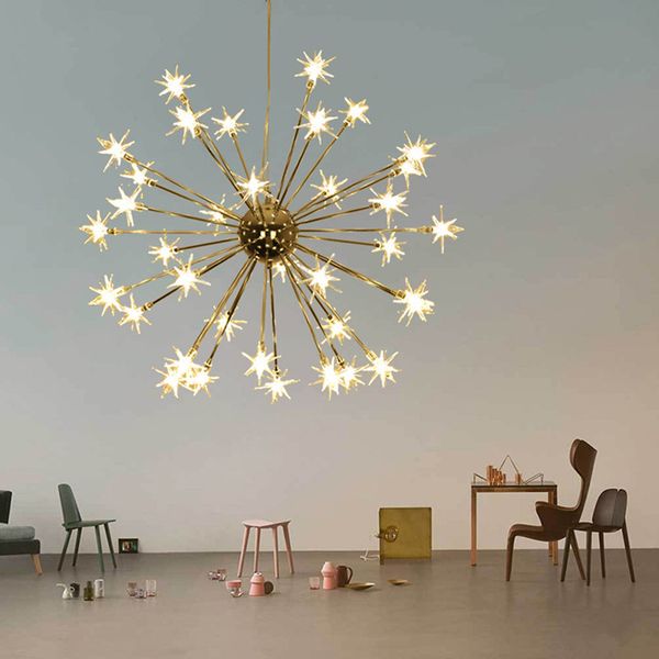 modern luminarias led chandelier chrome metal suspension lamp chandelier light star spark drop light hang lamp for dining room
modern luminarias led chandelier chrome metal suspension lamp chandelier light star spark drop light hang lamp for dining room
