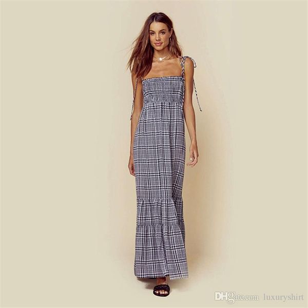 spaghetti strap summer bohemian dresses maternity empire flora style beach dresses designer sleeveless with bow dress, Black;gray