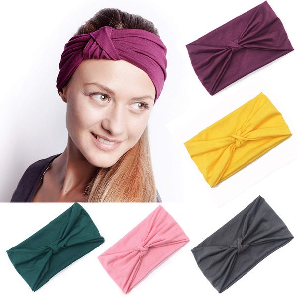 simple multi color headband for women, women yoga fashion workout running athletic travel wear wide turban knotted hair bands, Black;brown
simple multi color headband for women, women yoga fashion workout running athletic travel wear wide turban knotted hair bands, Black;brown