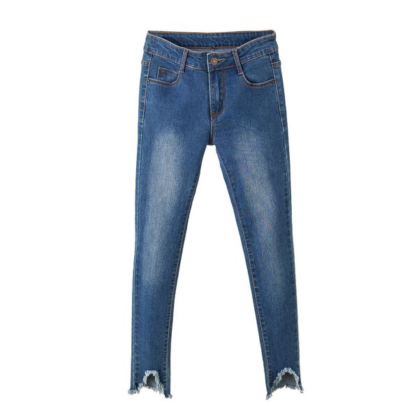 yu kube plus size 5xl skinny pencil jeans washed denim trousers slim thin ankle jeans ripped hem pants pants, Blue
yu kube plus size 5xl skinny pencil jeans washed denim trousers slim thin ankle jeans ripped hem pants pants, Blue