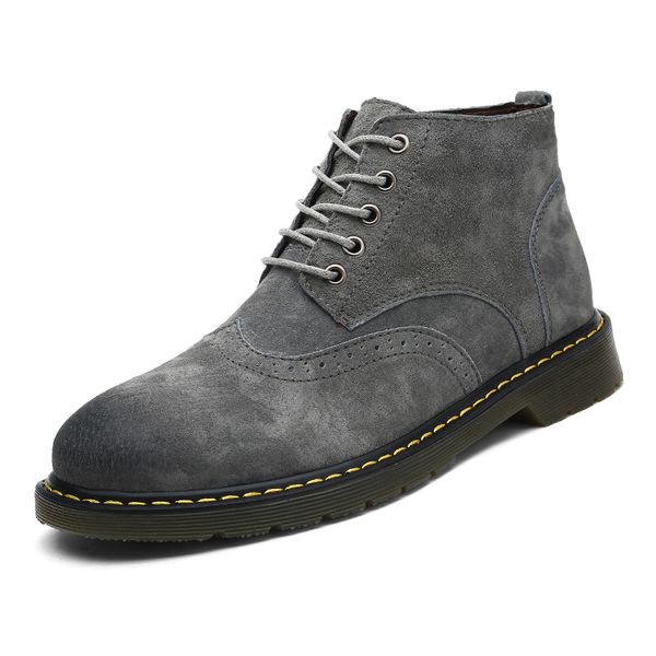 2020 autumn&winter men brogue boots leather ankle boots man's casual shoes working fahsion men boots big size 38-47, Black
2020 autumn&winter men brogue boots leather ankle boots man's casual shoes working fahsion men boots big size 38-47, Black