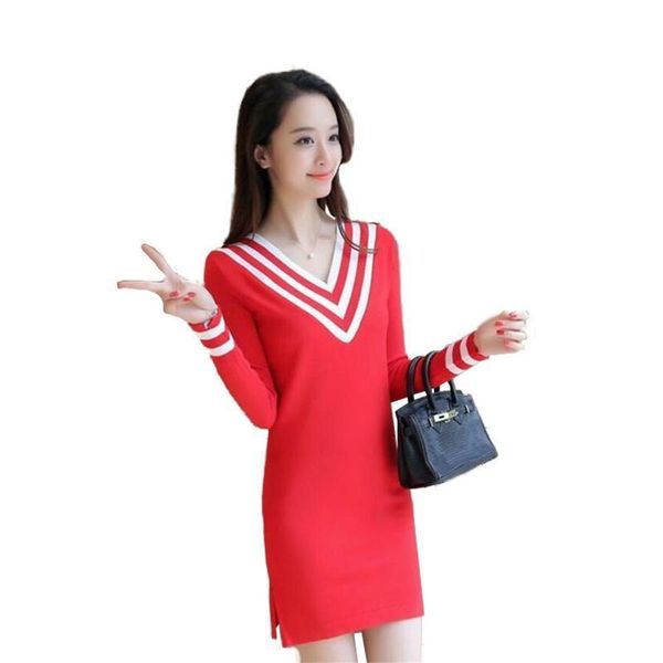 russia casual dresses women spring autumn thin knit cotton dress elastic slim v-neck long sleeve preppy style split casual dresses, Black;gray
russia casual dresses women spring autumn thin knit cotton dress elastic slim v-neck long sleeve preppy style split casual dresses, Black;gray