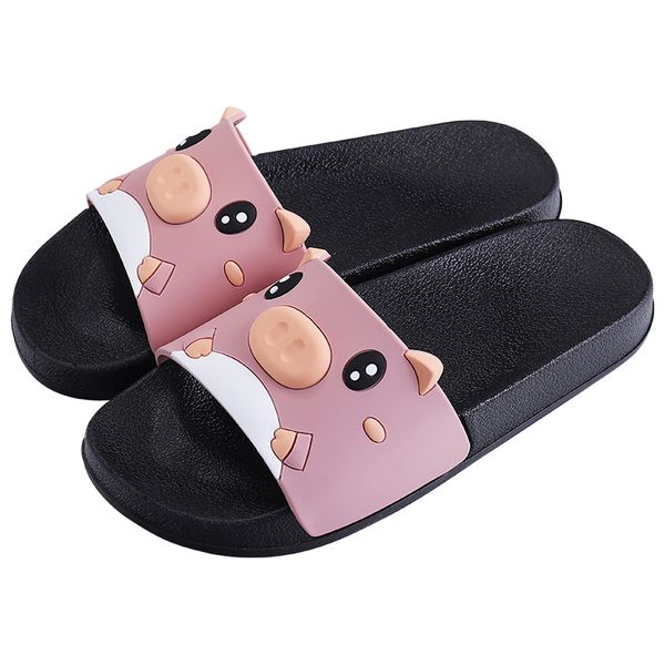 summer cute pig pattern women slippers cartoon animal indoor home flat soft bottom shoes lovers casual outside beach flip flops, Black
summer cute pig pattern women slippers cartoon animal indoor home flat soft bottom shoes lovers casual outside beach flip flops, Black