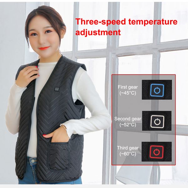 drop ship usb heated vest winter outdoor heated winter polyester electric thermal clothing waistcoat heater stripe vests, Gray;blue
drop ship usb heated vest winter outdoor heated winter polyester electric thermal clothing waistcoat heater stripe vests, Gray;blue