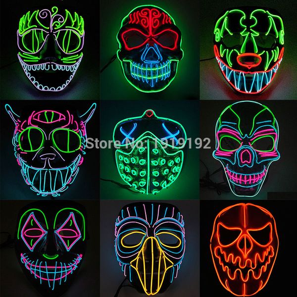 2019 led halloween mask movie purge masks election mascara costume dj light up party masks glow in dark cosplay payday mask
2019 led halloween mask movie purge masks election mascara costume dj light up party masks glow in dark cosplay payday mask
