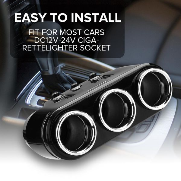 new 12v-24v universal car cigarette lighter dual car usb port 3 way socket splitter auto charger adapter
new 12v-24v universal car cigarette lighter dual car usb port 3 way socket splitter auto charger adapter