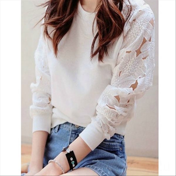 women's flower lace hollow long sleeve women's flower lace hollow sweater long sleeve sweater, White
women's flower lace hollow long sleeve women's flower lace hollow sweater long sleeve sweater, White