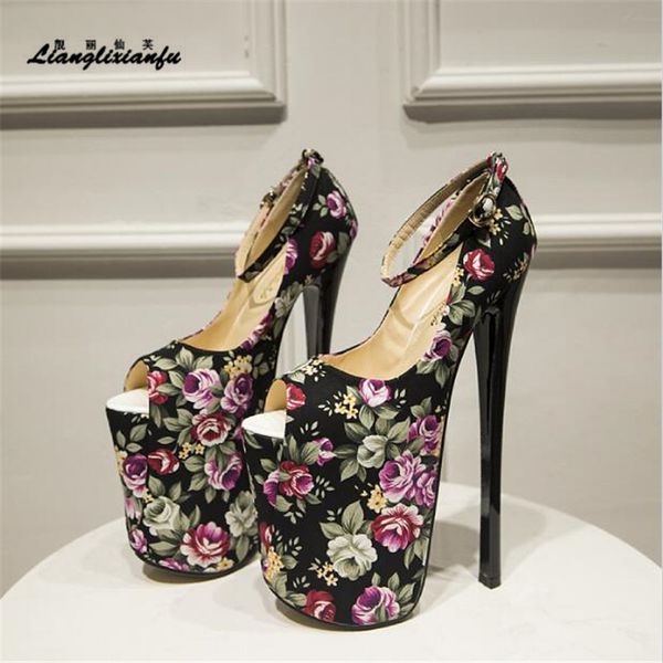 llxf crossdresser shoes zapatos mujer fetish stiletto 22cm thin heels platform buckle women wedding pumps summer sandals, Black
llxf crossdresser shoes zapatos mujer fetish stiletto 22cm thin heels platform buckle women wedding pumps summer sandals, Black