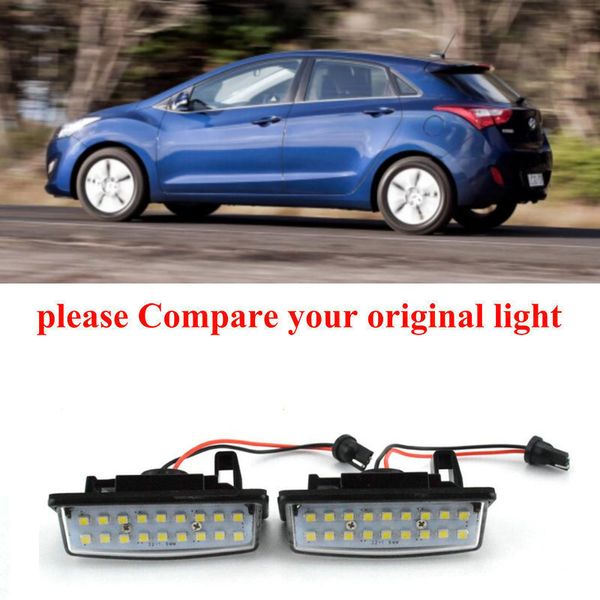 2 лампы xenon white led номерной знак огни для i30 5d хэтчбек универсал 13-14 безошибочной canbus 
2 лампы xenon white led номерной знак огни для i30 5d хэтчбек универсал 13-14 безошибочной canbus