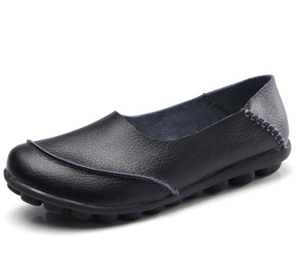 women shoes leather flats ladies casual shoes 1063, Black
women shoes leather flats ladies casual shoes 1063, Black