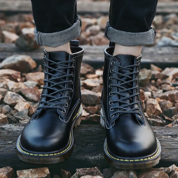 auronet autumn stylish men ankle boots luxury popular cowboy boots non-slip handsome men's shoes chaussures femme, Black
auronet autumn stylish men ankle boots luxury popular cowboy boots non-slip handsome men's shoes chaussures femme, Black