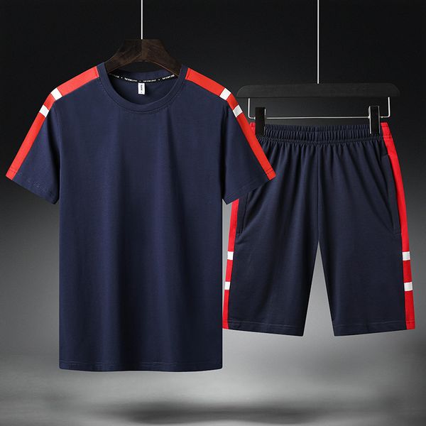 men sweatsuit sportswear short sleeve t-shirt sweatshirt+sweatpant casual jogger running workout outfit set sport suit tracksuit, Black;blue
men sweatsuit sportswear short sleeve t-shirt sweatshirt+sweatpant casual jogger running workout outfit set sport suit tracksuit, Black;blue