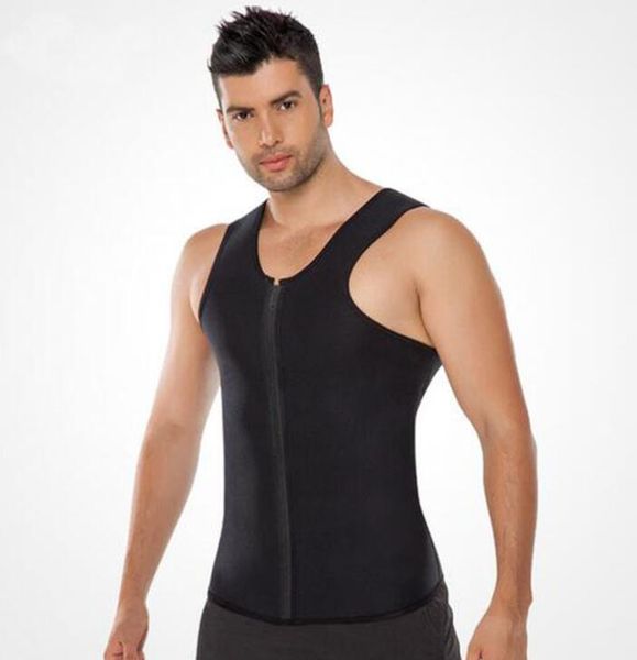 men body shaper sweat vest zip waist trainer belly fat burning weight loss corset body
men body shaper sweat vest zip waist trainer belly fat burning weight loss corset body