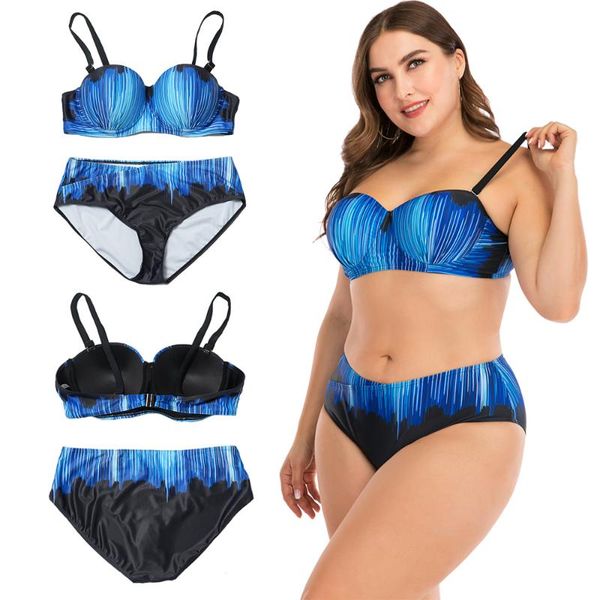 plus size bikini set women high waist swimwear 2020 bikini summer swimming bathing suit large size beachwear female biquini, White;black
plus size bikini set women high waist swimwear 2020 bikini summer swimming bathing suit large size beachwear female biquini, White;black