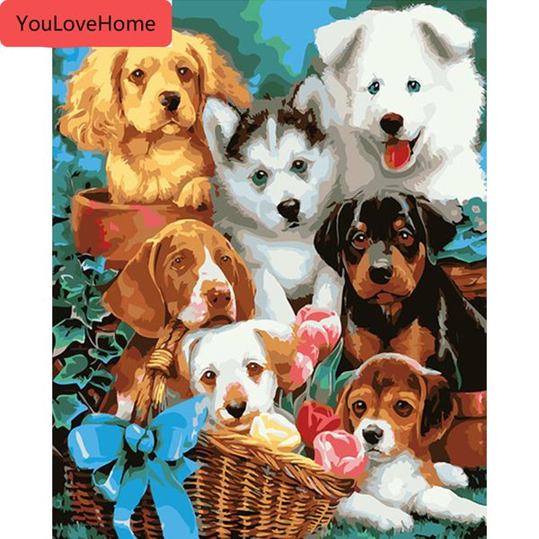 picture by numbers dog animal handpainted painting kits drawing canvas diy art home decoration gift coloring by number draw on canvas
picture by numbers dog animal handpainted painting kits drawing canvas diy art home decoration gift coloring by number draw on canvas