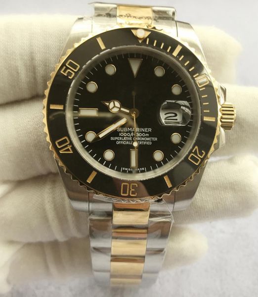 automatic movement wristwatch for men u1 factory stainless steel strap watches ceramic bezel stainless steel watchband 116610ln 116610, Slivery;brown
automatic movement wristwatch for men u1 factory stainless steel strap watches ceramic bezel stainless steel watchband 116610ln 116610, Slivery;brown