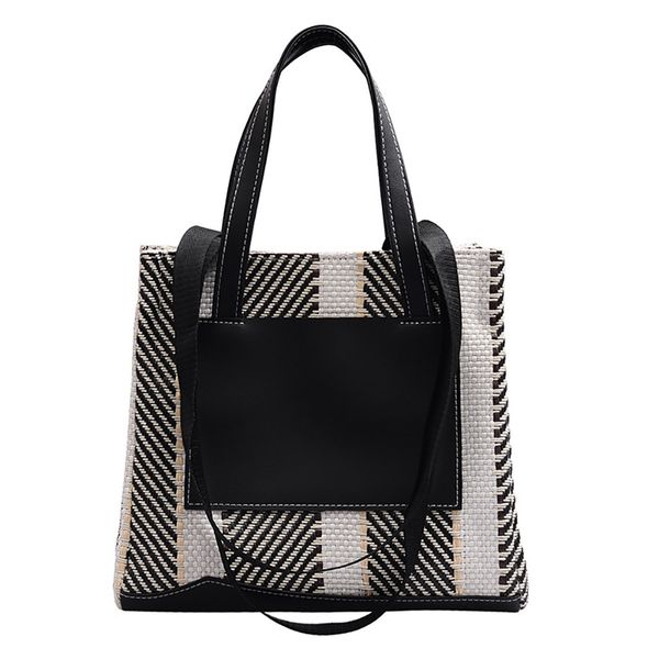 2019 fashion women big size handbag tote ladies casual striped simple messenger bag wool bag shoulder hand bolsa feminina
2019 fashion women big size handbag tote ladies casual striped simple messenger bag wool bag shoulder hand bolsa feminina