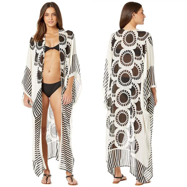beach cover ups swimming suit for women outings 2019 swim up chiffon orientation print swimsuits with skirt cardigan bikini, Blue;gray
beach cover ups swimming suit for women outings 2019 swim up chiffon orientation print swimsuits with skirt cardigan bikini, Blue;gray