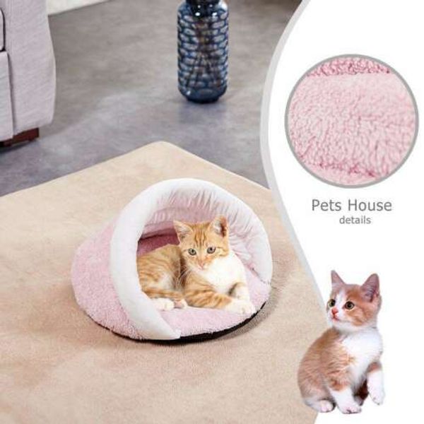 

домашние животные кошка собака дом питомник маленький щенок спальная кровать коврик коврик зимнее теплое гнездо