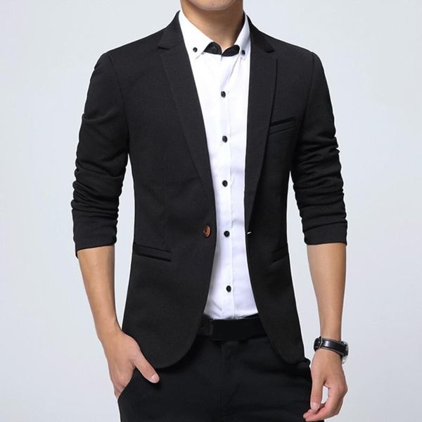 men blazer jacket casual male suit jacket fashion slim fit blazer masculino quality pockets suit coat costume homme, White;black
men blazer jacket casual male suit jacket fashion slim fit blazer masculino quality pockets suit coat costume homme, White;black