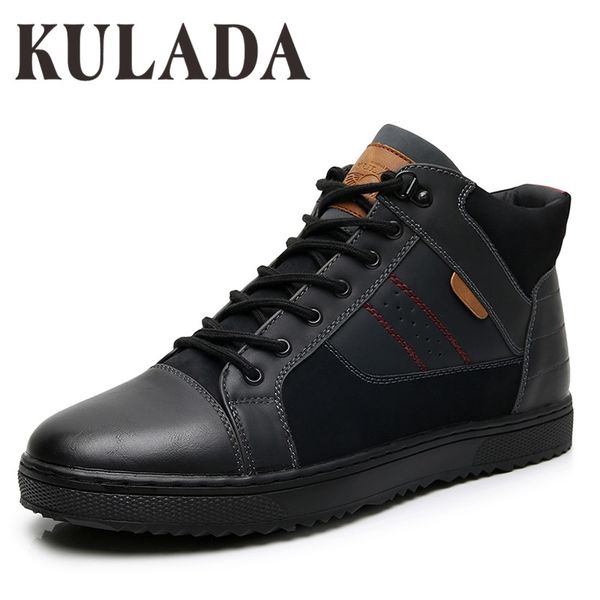 kulada new boots men winter snow boots men outdoor activity sneakers warm lace up high fashion shoes winter shoes, Black
kulada new boots men winter snow boots men outdoor activity sneakers warm lace up high fashion shoes winter shoes, Black