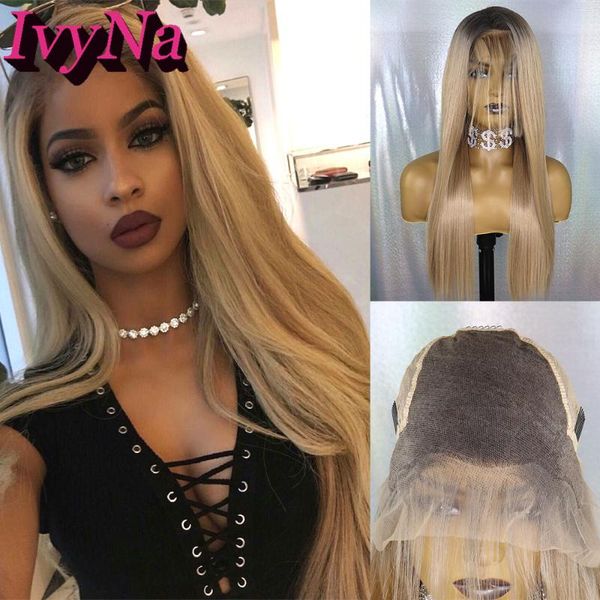 ivyna blonde ombre 13x6 synthetic lace front wigs for black women dark roots 1b/103 2 tone long straight lace wigs baby hair
ivyna blonde ombre 13x6 synthetic lace front wigs for black women dark roots 1b/103 2 tone long straight lace wigs baby hair