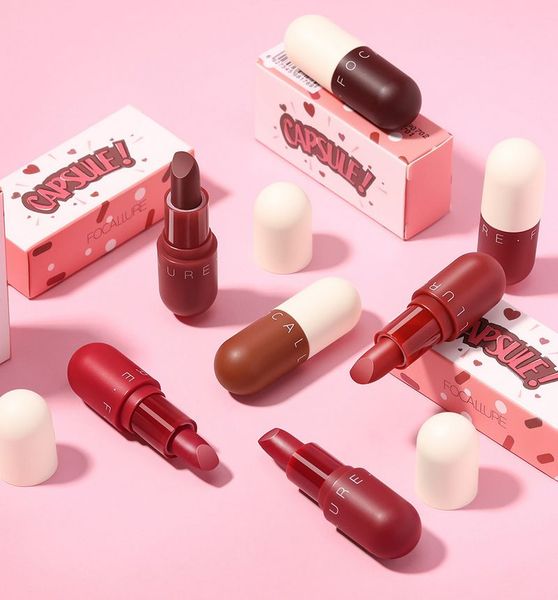 focallure new design 8 colors for option mini smooth velvet matte up lipstick makeup net weight 1.7g
focallure new design 8 colors for option mini smooth velvet matte up lipstick makeup net weight 1.7g