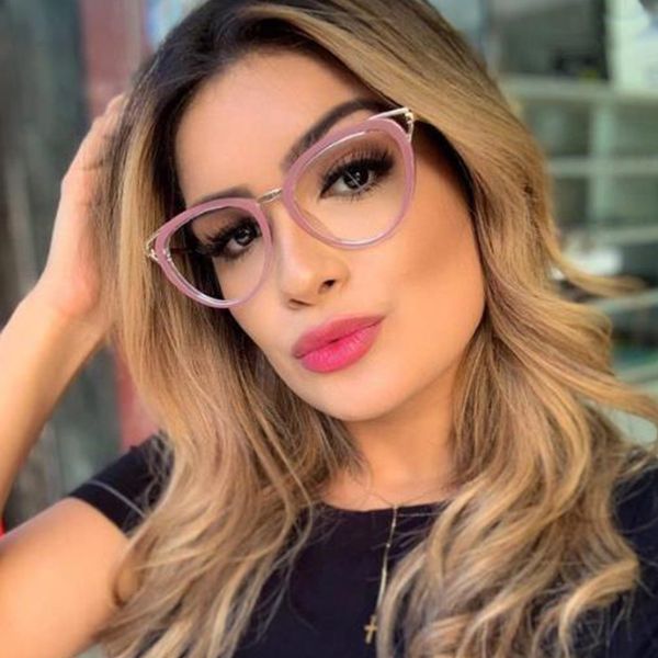 fashion cat eye optical eyeglasses frame vintage metal frame clear lens glasses women transparent eyewear frames 2019, Black
fashion cat eye optical eyeglasses frame vintage metal frame clear lens glasses women transparent eyewear frames 2019, Black