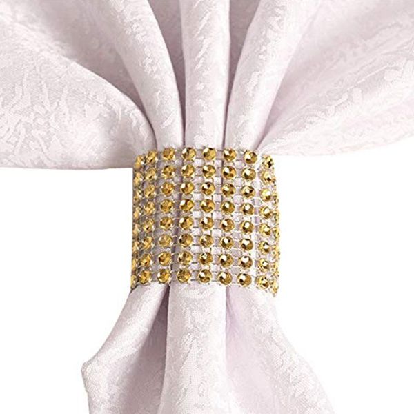 napkin rings rhinestone wedding adornment, holder for diy party banquet birthday, gold (50pcs)
napkin rings rhinestone wedding adornment, holder for diy party banquet birthday, gold (50pcs)