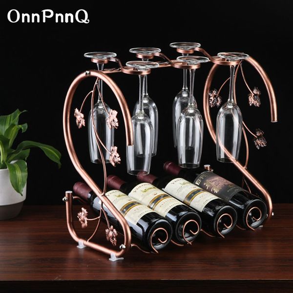 onnpnnq metal wine racks hanging wine glass decorative rack accessories 40*25*38.5cm holders home decorations
onnpnnq metal wine racks hanging wine glass decorative rack accessories 40*25*38.5cm holders home decorations