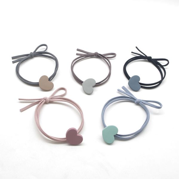 5pcs/bag girls high elastic hair bands cute metal heart bow hair ropes ponytail holder tie gum for women accessories
5pcs/bag girls high elastic hair bands cute metal heart bow hair ropes ponytail holder tie gum for women accessories