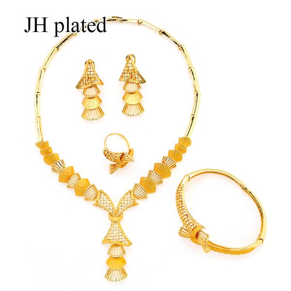 jhplated fashion african ethiopian jewelry sets necklace / earrings / ring bracelet wedding gift jewelry sets for women, Silver
jhplated fashion african ethiopian jewelry sets necklace / earrings / ring bracelet wedding gift jewelry sets for women, Silver