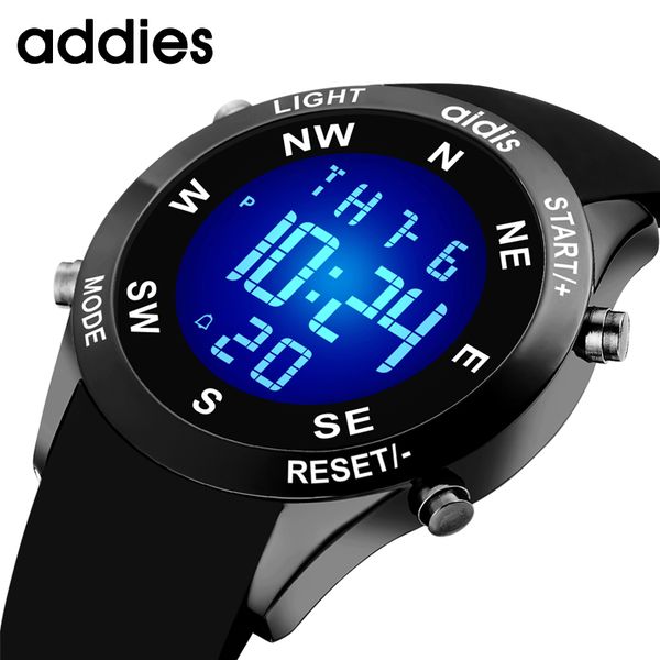 addies 7 different backlight colors to choose outdoor sports led watch mountaineering electronic waterproof digital wrist watch, Slivery;brown
addies 7 different backlight colors to choose outdoor sports led watch mountaineering electronic waterproof digital wrist watch, Slivery;brown