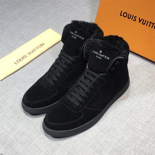 20fw 2019 autumn winter leather high sneakers men shoes with fur plush warm casual classic comfortable male footwear yecq3, Black
20fw 2019 autumn winter leather high sneakers men shoes with fur plush warm casual classic comfortable male footwear yecq3, Black