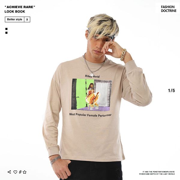 supermodel series 2019 tide brand autumn new abstract cartoon printing cotton terry men's sweatshirts, Black
supermodel series 2019 tide brand autumn new abstract cartoon printing cotton terry men's sweatshirts, Black